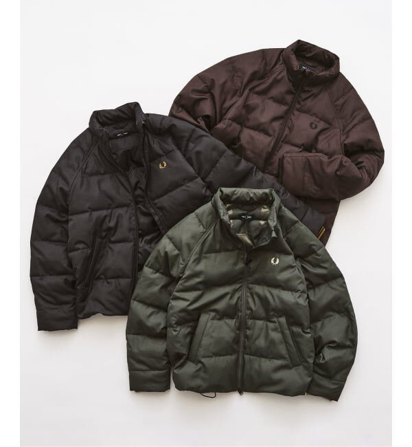 417 EDIFICE「FRED PERRY / フレッドペリー 417別注 ラグランスリーブ パデッドジャケット」|その他|