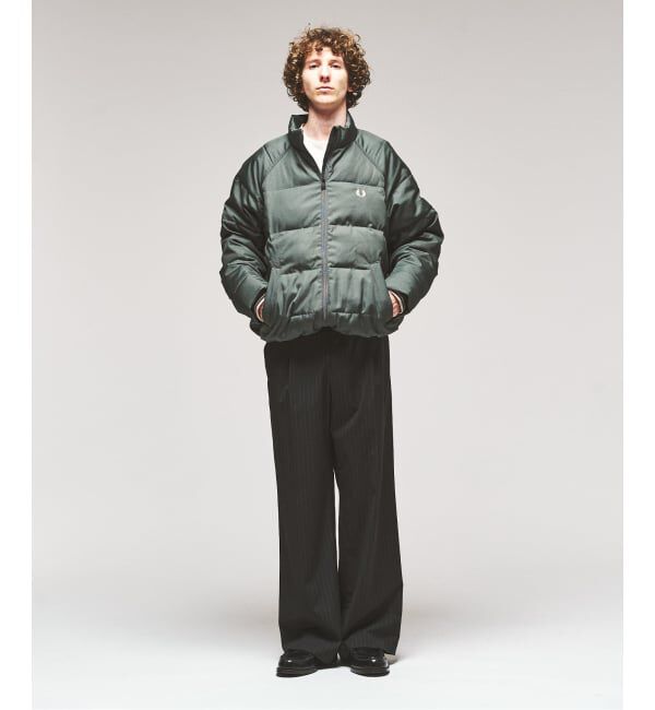 417 EDIFICE「FRED PERRY / フレッドペリー 417別注 ラグランスリーブ パデッドジャケット」|その他|