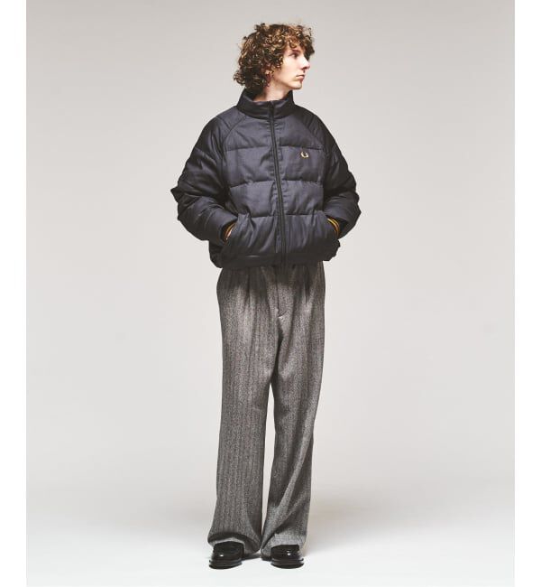 417 EDIFICE「FRED PERRY / フレッドペリー 417別注 ラグランスリーブ パデッドジャケット」|その他|