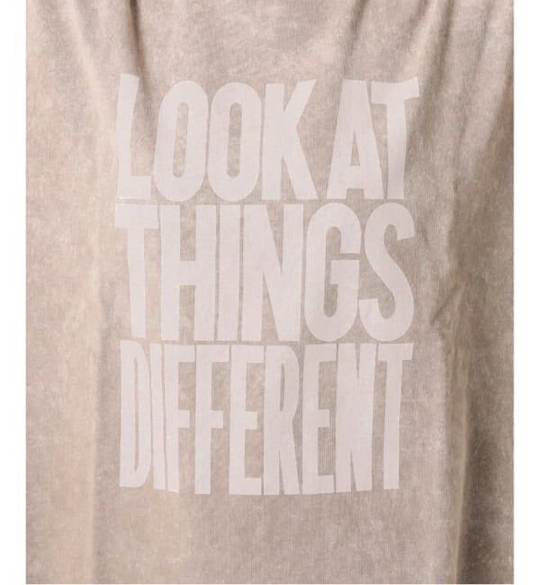 JOURNAL STANDARD「《追加3》ラウンドヘムピグメントT」|Tシャツ・カットソー|