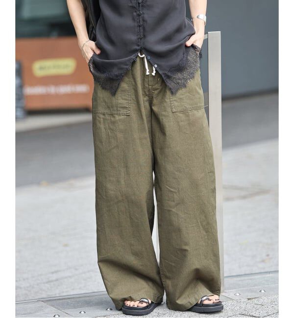 JOURNAL STANDARD「《追加2》コットンリネン EASY Utility パンツ」|その他|