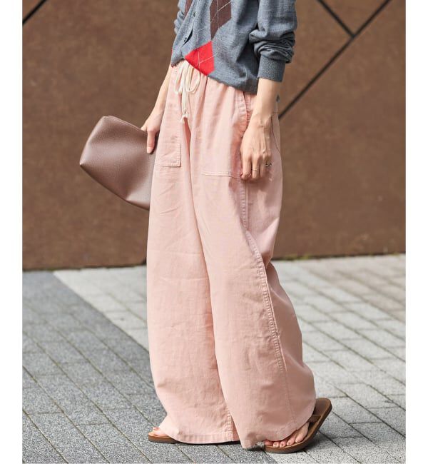 JOURNAL STANDARD「《追加2》コットンリネン EASY Utility パンツ」|その他|