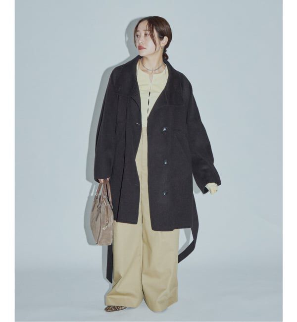 JOURNAL STANDARD「【ASIDE】スーパー140ビーバーリバーハイネック コート」|その他|