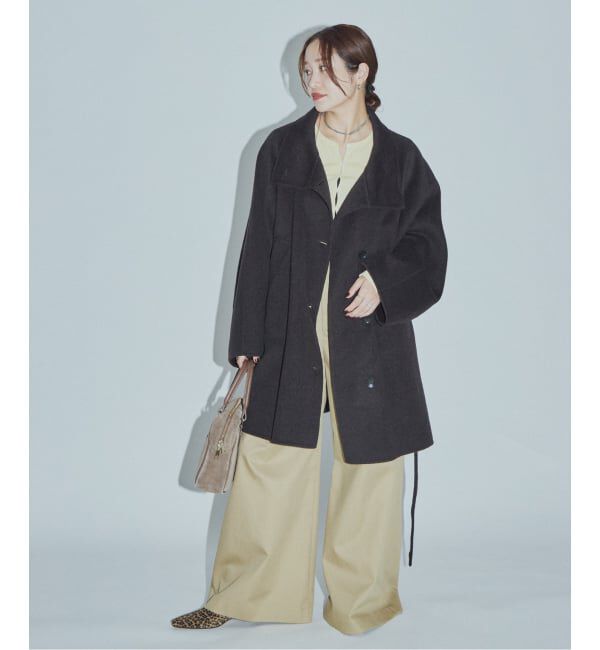 JOURNAL STANDARD「【ASIDE】スーパー140ビーバーリバーハイネック コート」|その他|