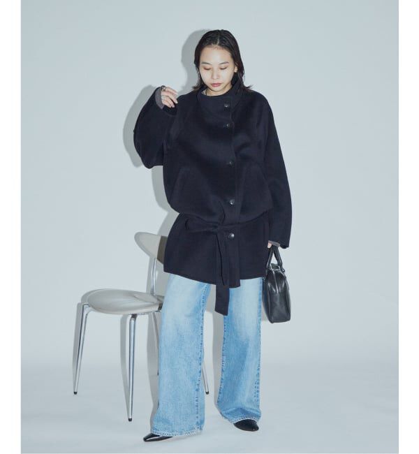 JOURNAL STANDARD「【ASIDE】スーパー140ビーバーリバーハイネック コート」|その他|