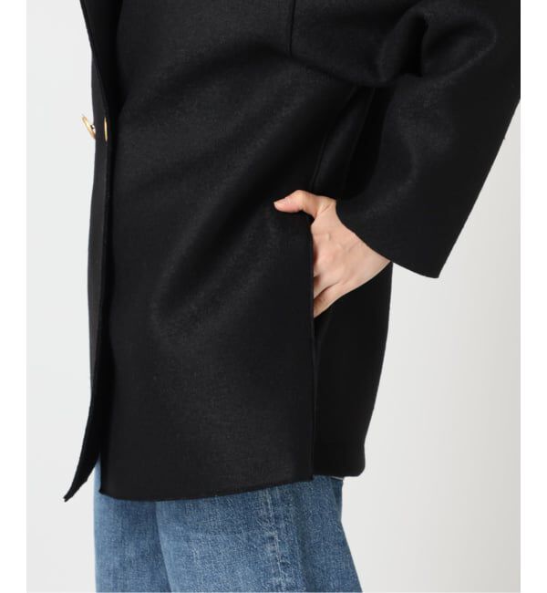journal standard L'essage「HARRIS WHARF LONDON Women dropped shoulder d.b. jacket p コート」|その他|
