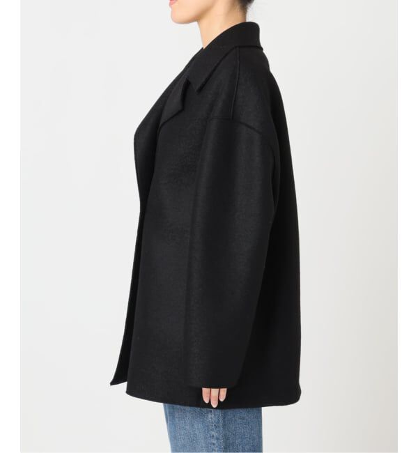 journal standard L'essage「HARRIS WHARF LONDON Women dropped shoulder d.b. jacket p コート」|その他|
