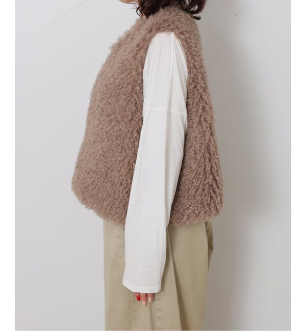 journal standard luxe「カーリーショートベスト」|その他|