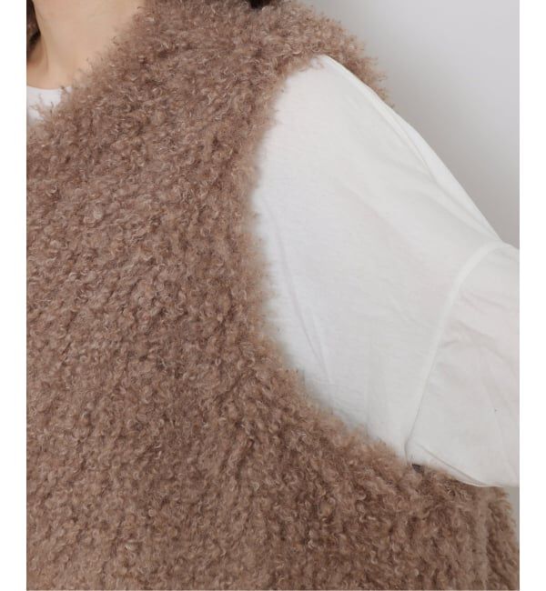journal standard luxe「カーリーショートベスト」|その他|