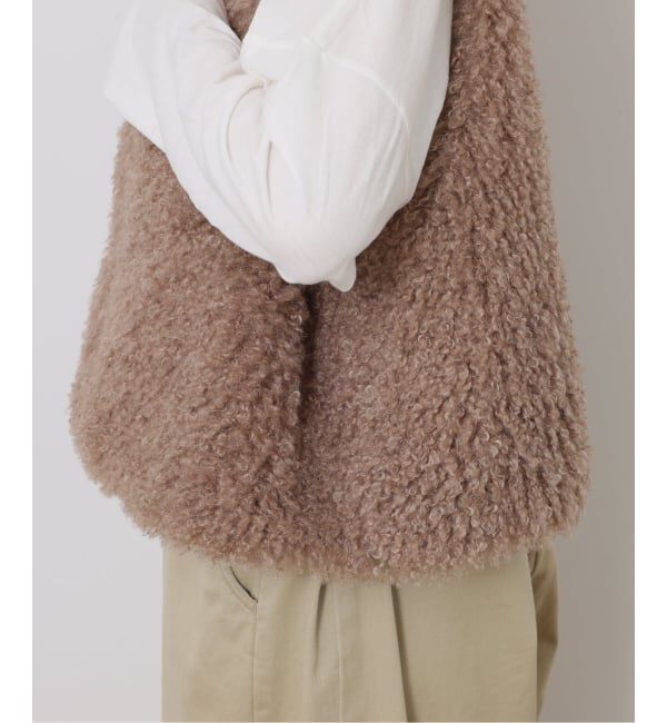 journal standard luxe「カーリーショートベスト」|その他|