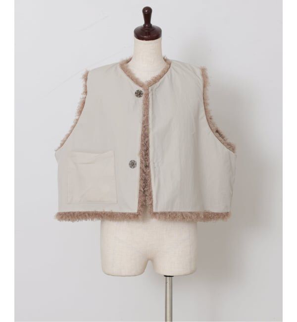 journal standard luxe「カーリーショートベスト」|その他|