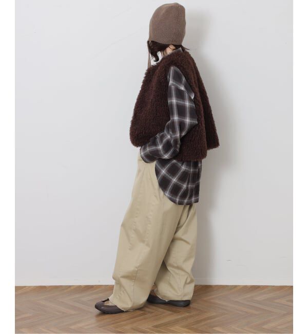 journal standard luxe「カーリーショートベスト」|その他|