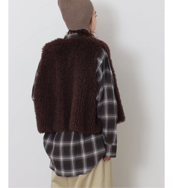 journal standard luxe「カーリーショートベスト」|その他|