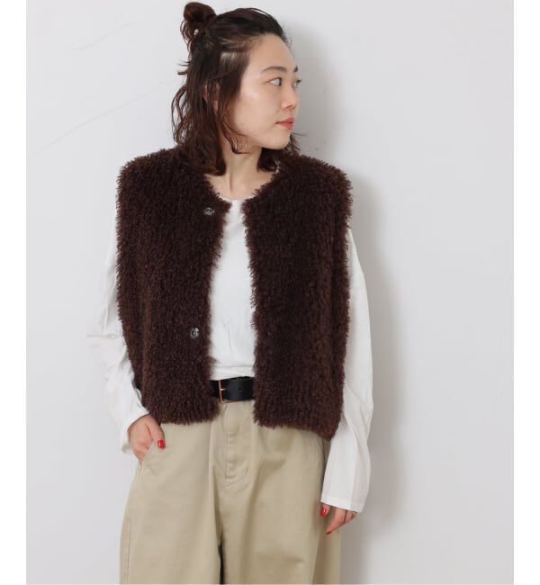 journal standard luxe「カーリーショートベスト」|その他|