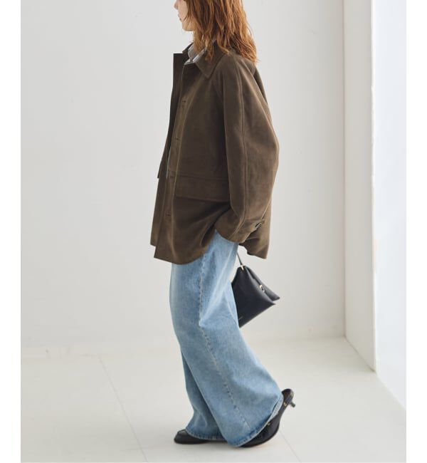 journal standard L'essage「DUNST/ダンスト UNISEX LILY ALTER-SUEDE HALFJACKET ジャケット」|その他|