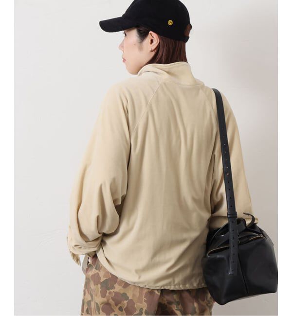 journal standard luxe「《予約》ベロアハーフジップブルゾン」|その他|