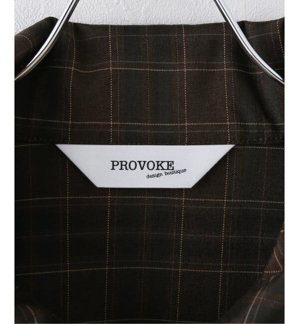 JOURNAL STANDARD relume「【PROVOKE/プロヴォーク】half zip check shirt」|その他|
