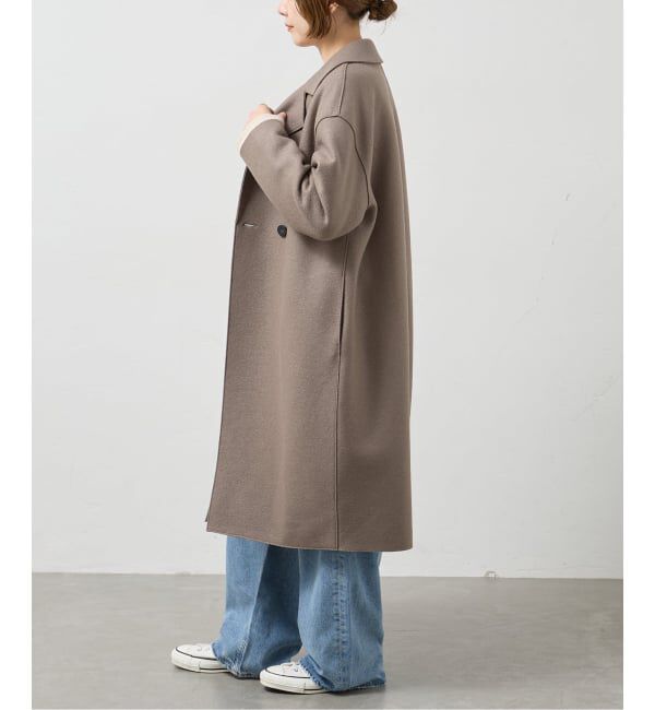 journal standard L'essage「HARRIS WHARF LONDON 別注 Women dropped shoulder d.b. コート」|その他|