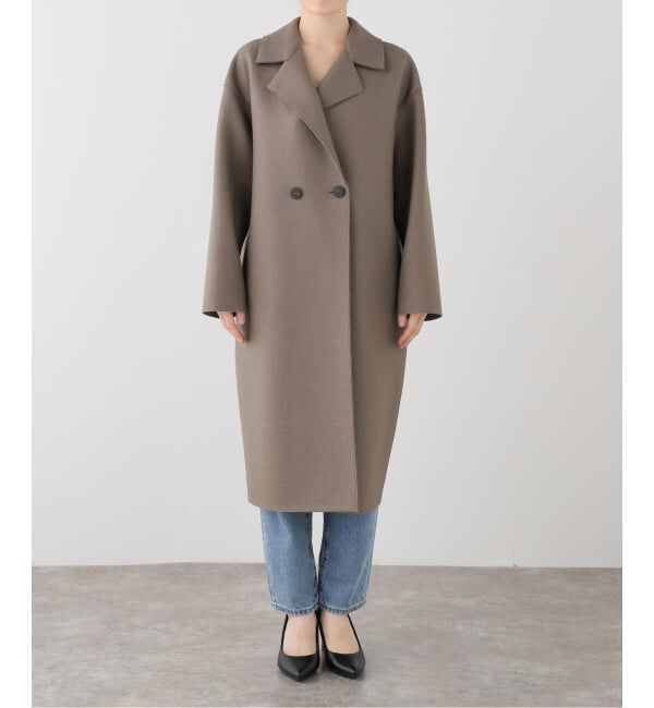 journal standard L'essage「HARRIS WHARF LONDON 別注 Women dropped shoulder d.b. コート」|その他|