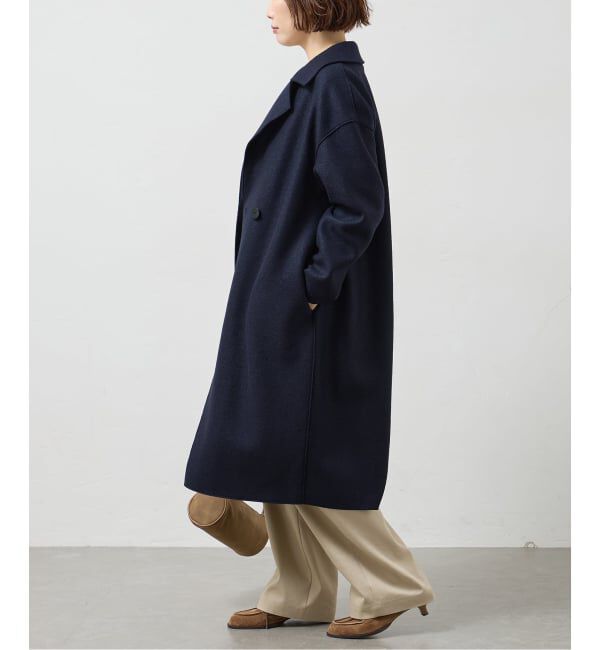 journal standard L'essage「HARRIS WHARF LONDON 別注 Women dropped shoulder d.b. コート」|その他|