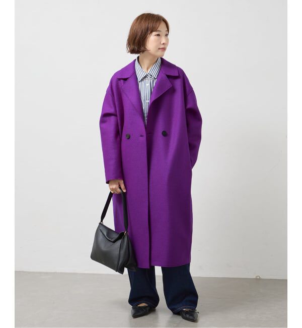 journal standard L'essage「HARRIS WHARF LONDON 別注 Women dropped shoulder d.b. コート」|その他|
