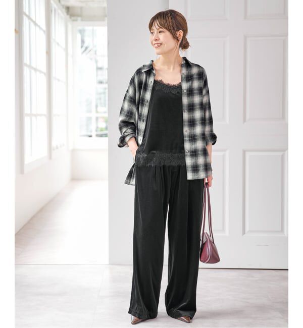 Spick and Span「ソフトオンブレチェックシャツ」|シャツ・ブラウス|