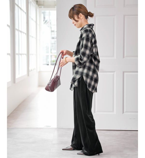 Spick and Span「ソフトオンブレチェックシャツ」|シャツ・ブラウス|