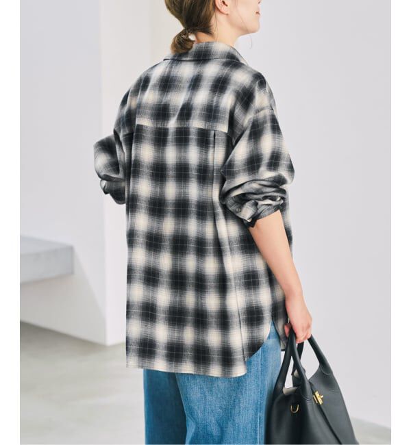 Spick and Span「ソフトオンブレチェックシャツ」|シャツ・ブラウス|