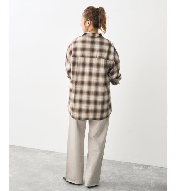 Spick and Span「ソフトオンブレチェックシャツ」|シャツ・ブラウス|