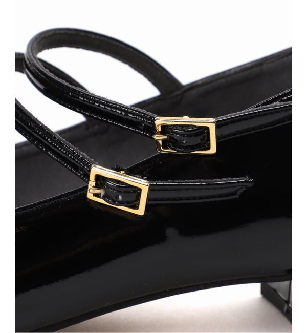 GRISE「《WEB+一部店舗限定》GRISE3cmポインテッドダブルストラップメリージェーン」|パンプス|