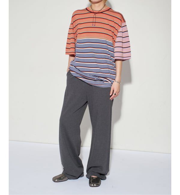 GRISE「《追加 / WEB+一部店舗限定》GRISE3cmレザーCURVYバレリーナ」|バレエシューズ|