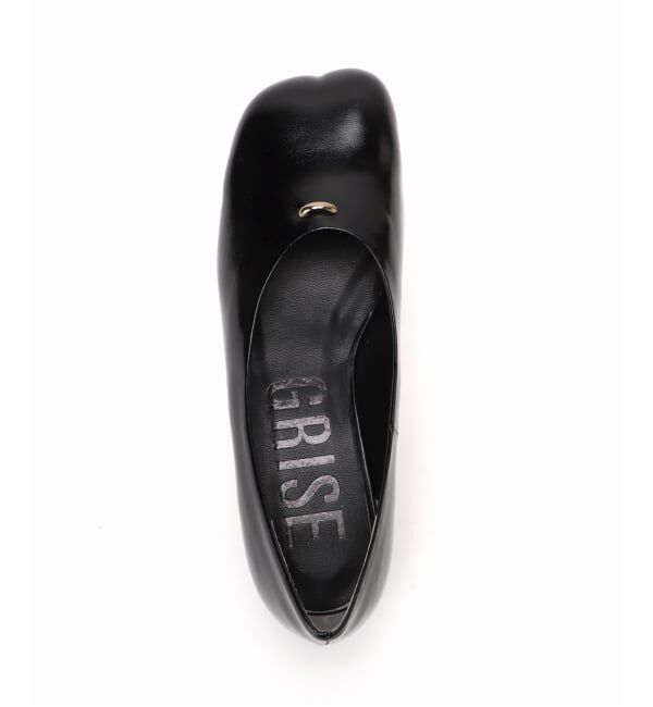 GRISE「《追加 / WEB+一部店舗限定》GRISE3cmレザーCURVYバレリーナ」|バレエシューズ|