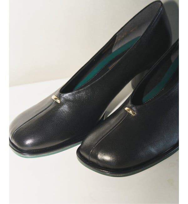 GRISE「《追加 / WEB+一部店舗限定》GRISE6cmレザーオブリークハイバンプパンプス」|パンプス|