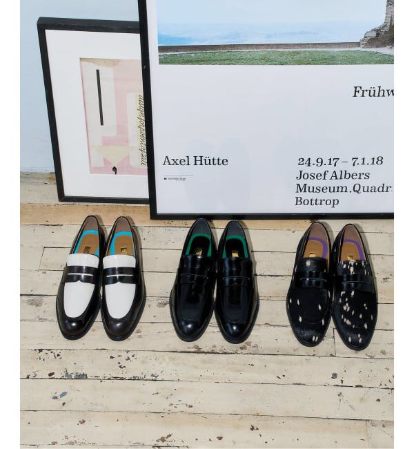 GRISE「《予約/WEB+一部店舗》GRISEレザースリークトゥローファー」|ローファー|