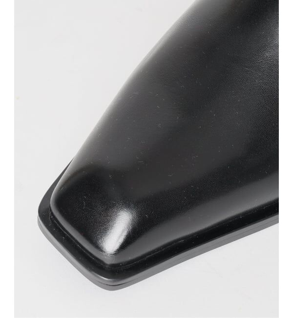 GRISE「《予約/WEB+一部店舗限定》GRISEレザースクエアワイドシャフトロングブーツ」|ロングブーツ|