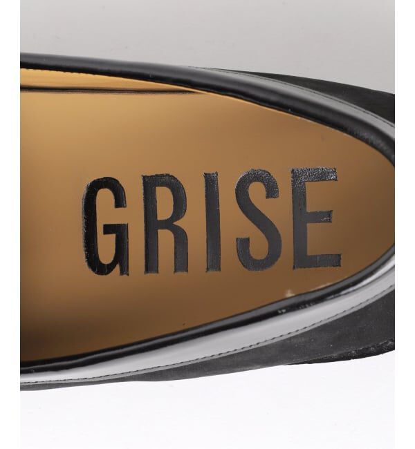 GRISE「《予約/WEB+一部店舗限定》GRISE LEATHER AGYLE ローファー」|ローファー|