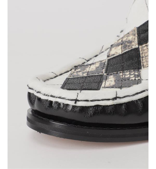 GRISE「《予約/WEB+一部店舗限定》GRISE LEATHER AGYLE ローファー」|ローファー|