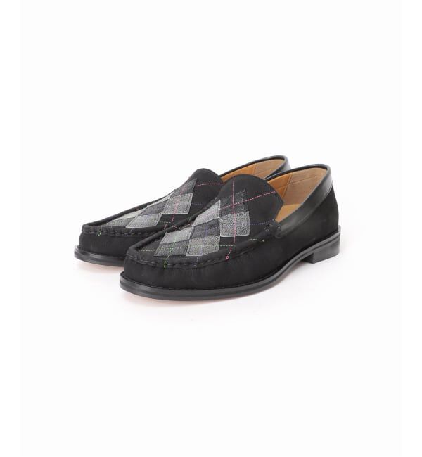 GRISE「《予約/WEB+一部店舗限定》GRISE LEATHER AGYLE ローファー」|ローファー|