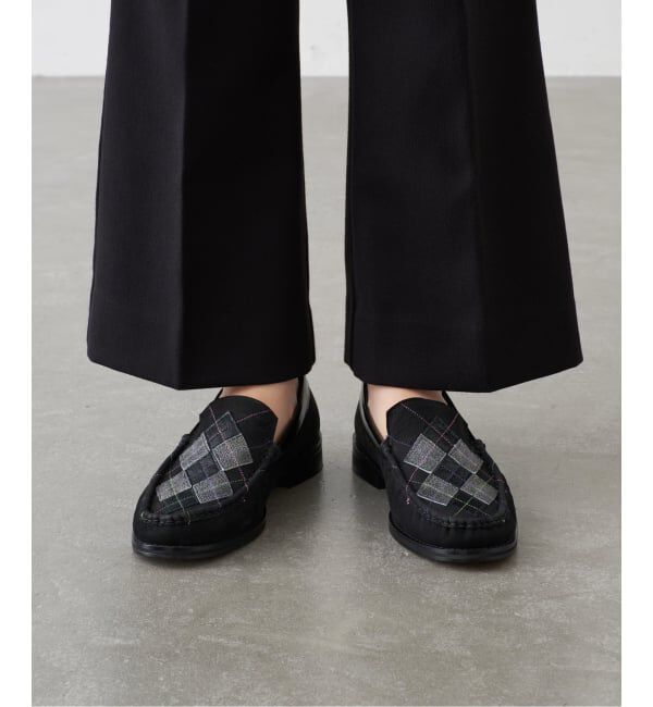 GRISE「《予約/WEB+一部店舗限定》GRISE LEATHER AGYLE ローファー」|ローファー|