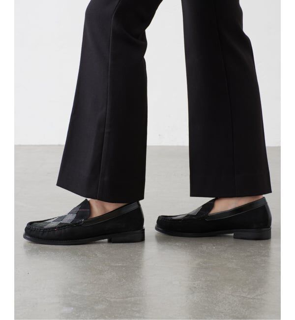 GRISE「《予約/WEB+一部店舗限定》GRISE LEATHER AGYLE ローファー」|ローファー|