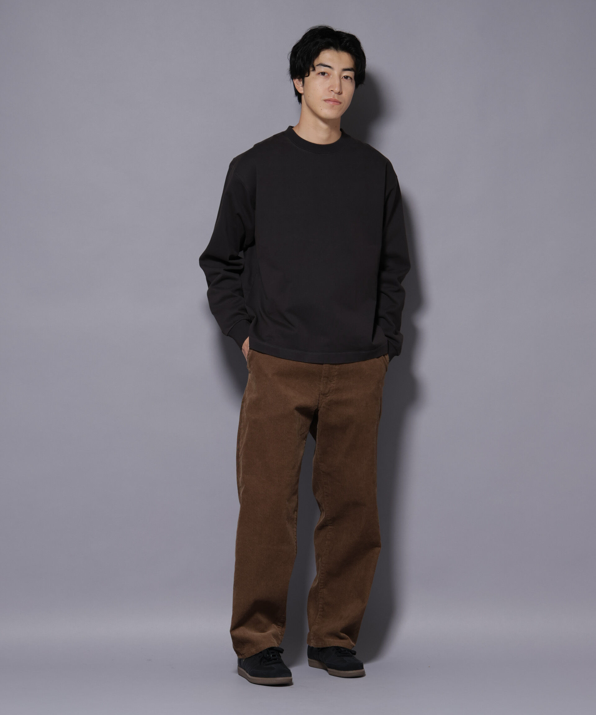 NANO universe「ヘビーオンスワイドプルオーバー 長袖」|Tシャツ・カットソー|