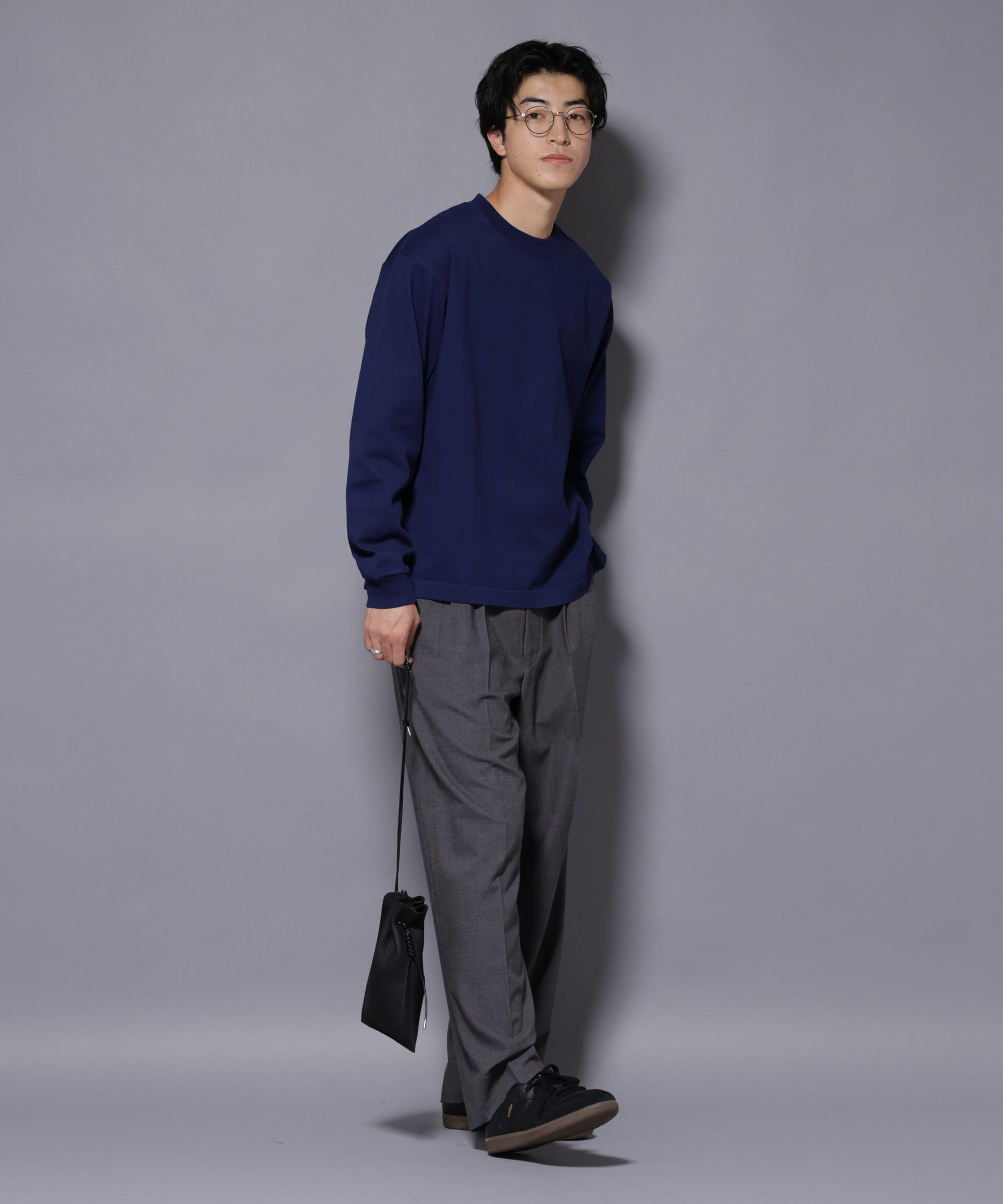 NANO universe「ヘビーオンスワイドプルオーバー 長袖」|Tシャツ・カットソー|
