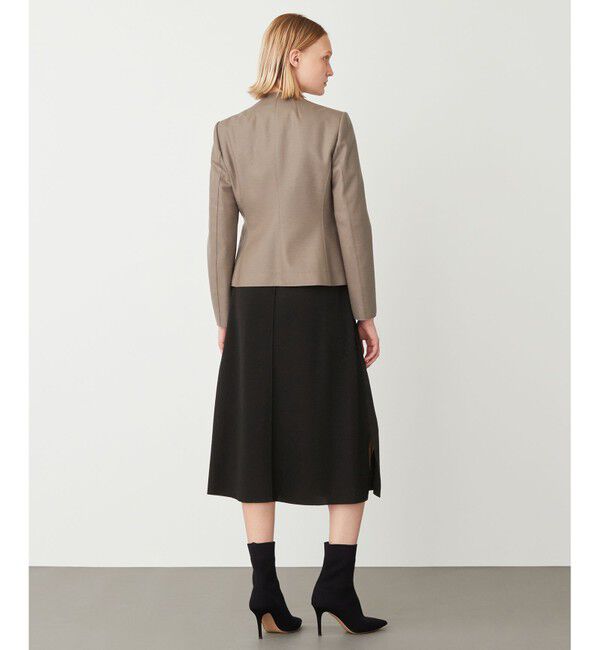 BEIGE,「CORBY / ノーカラージャケット」|ノーカラージャケット|