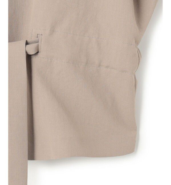 BEIGE,「【ロングセラー・新色追加】PORDIC / ドロスト付きノーカラージャケット」|その他|