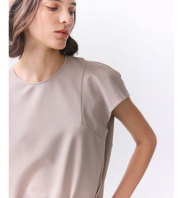 BEIGE,「ALTHEA / ジャージーストレッチ トップス」|Tシャツ・カットソー|