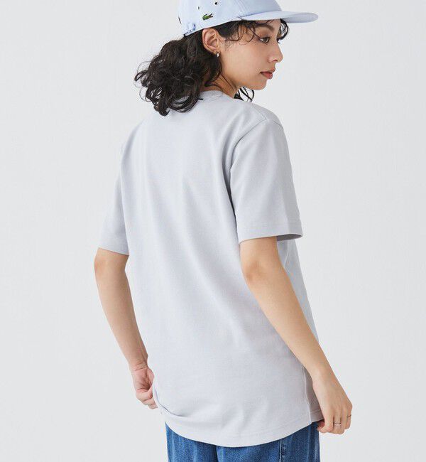 LACOSTE「鹿の子地ポケット半袖Tシャツ」|Tシャツ・カットソー|