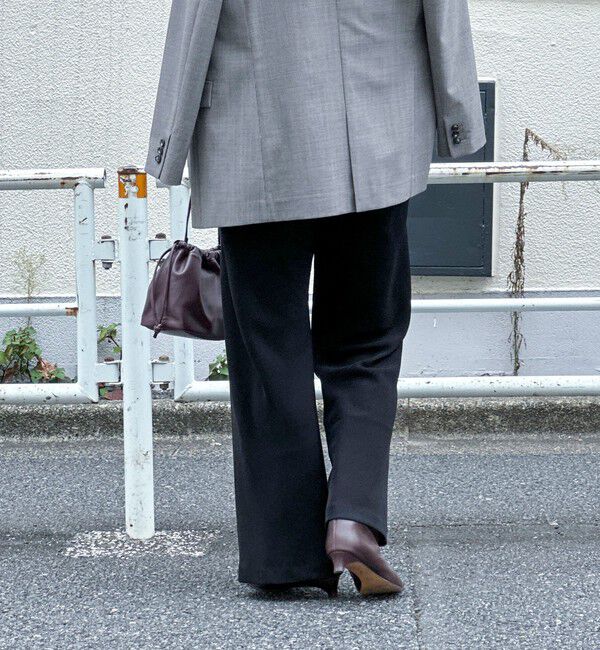 NOLLEY'S sophi「【NOLLEY&rsquo;S mgr.松葉別注・一部WEB限定色】《セットアップ》ツイルバイヤス洗練美脚パンツ」|その他|
