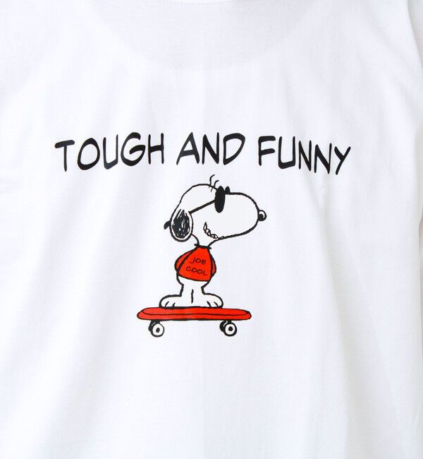 GLOSTER「PEANUTS&times;BEEFY-T クルーネックTシャツ」|Tシャツ・カットソー|