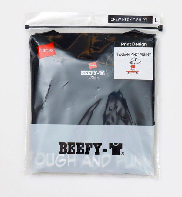 GLOSTER「PEANUTS&times;BEEFY-T クルーネックTシャツ」|Tシャツ・カットソー|