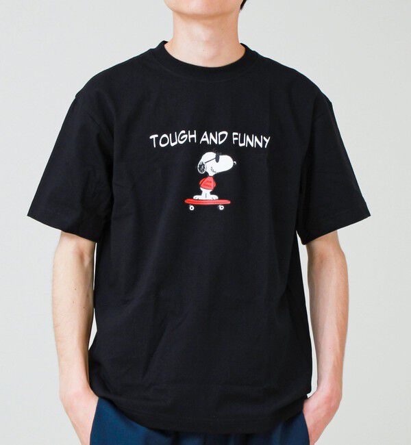 GLOSTER「PEANUTS&times;BEEFY-T クルーネックTシャツ」|Tシャツ・カットソー|